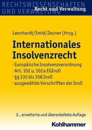 Internationales Insolvenzrecht de Stefan Smid