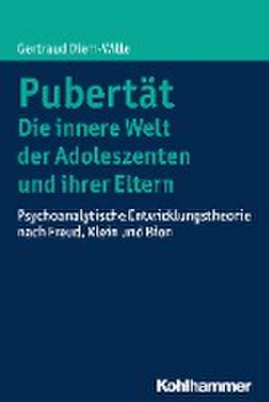 Pubertät - Die innere Welt der Adoleszenten und ihrer Eltern de Gertraud Diem-Wille