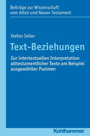 Text-Beziehungen de Stefan Seiler