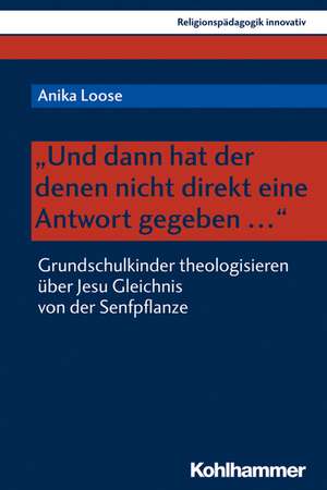 "Und dann hat der denen nicht direkt eine Antwort gegeben ..." de Anika Loose