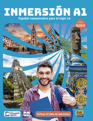 Inmersión A1. Libro del estudiante + Libro de ejercicios + Code de Editorial Edinumen