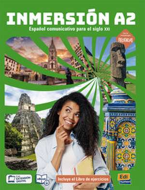 Inmersión A2. Libro del estudiante + Libro de ejercicios + Code de Editorial Edinumen