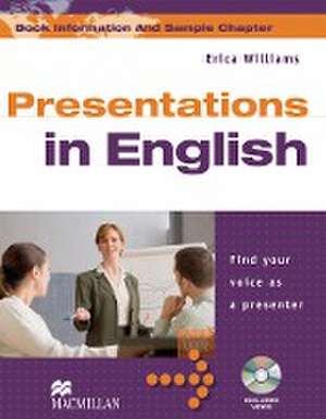 Presentation English. Student's Book mit DVD