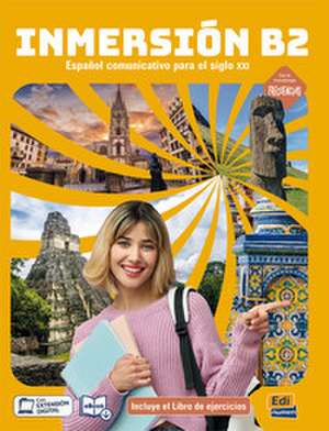 Inmersión B2. Libro del estudiante + Libro de ejercicios + Code de Editorial Edinumen