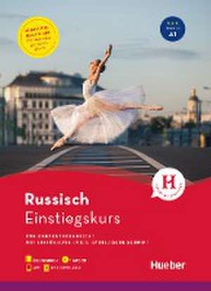 Einstiegskurs Russisch für Kurzentschlossene / Buch + 1 MP3-CD + MP3-Download + Augmented Reality App de Daniel Krasa