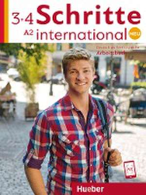 Schritte international Neu 3+4. Arbeitsbuch + 2 CDs zum Arbeitsbuch de Daniela Niebisch