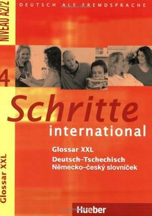 Schritte international 4. Glossar XXL Deutsch - Tschechisch