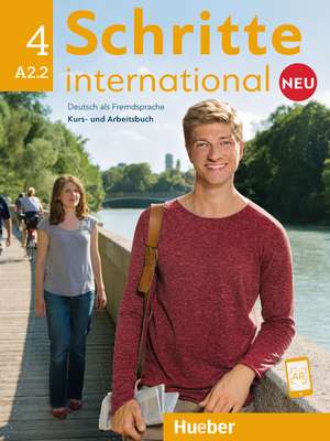 Schritte international Neu 4. Kursbuch+Arbeitsbuch+CD zum Arbeitsbuch de Silke Hilpert