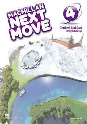 Macmillan Next Move 4. British Edition / Teacher's Book Pack (with webcode) de Anita Heald