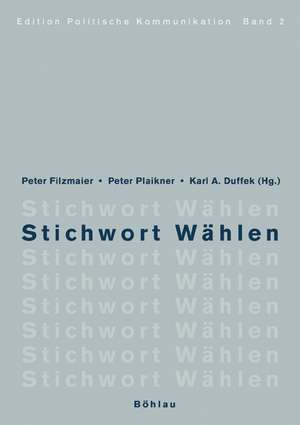 Stichwort Wählen de Peter Filzmaier