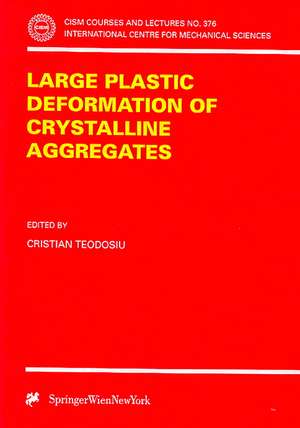 Large Plastic Deformation of Crystalline Aggregates de Cristian Teodosiu