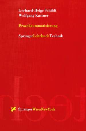 Prozeßautomatisierung de Gerhard-Helge Schildt