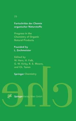 Fortschritte der Chemie organischer Naturstoffe: Progress in the Chemistry of Organic Natural Products de W.A. Ayer