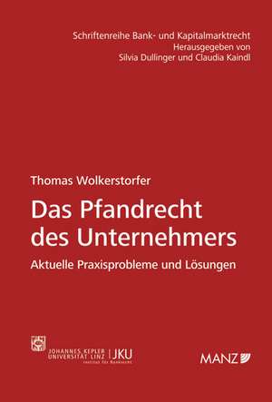 Das Pfandrecht des Unternehmers de Thomas Wolkerstorfer