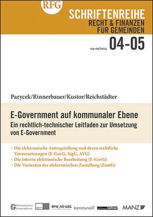 E-Government auf kommunaler Ebene de Peter Parycek