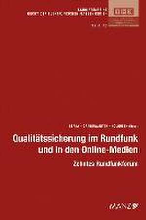 Qualitätssicherung im Rundfunk und in den Online-Medien de Walter Berka