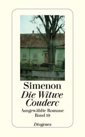 Die Witwe Couderc de Georges Simenon