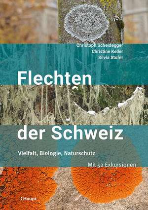 Flechten der Schweiz de Christoph Scheidegger