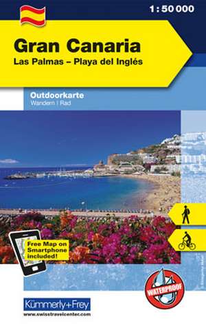 KuF Outdoorkarte Gran Canaria 1 : 50 000