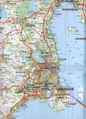 KuF Dänemark Regionalkarte 03. 1 : 180 000. Seeland und Inseln, Kopenhagen, Bornholm