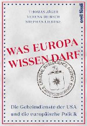 Was Europa wissen darf de Thomas Jäger