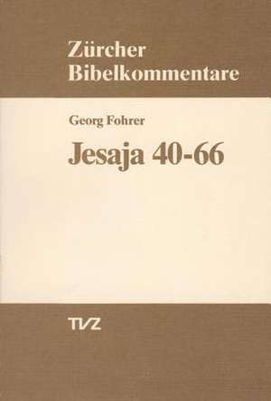 Jesaja 40-66 de Georg Fohrer