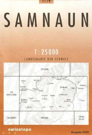 Swisstopo 1 : 25 000 Samnaun