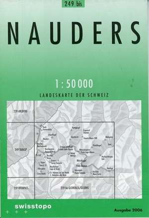 Swisstopo 1 : 50 000 Nauders