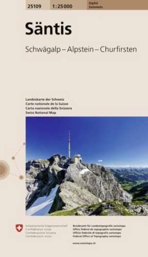 25109 Säntis de Bundesamt für Landestopografie swisstopo