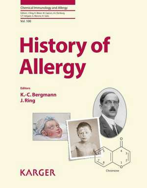 History of Allergy de K. -C. Bergmann