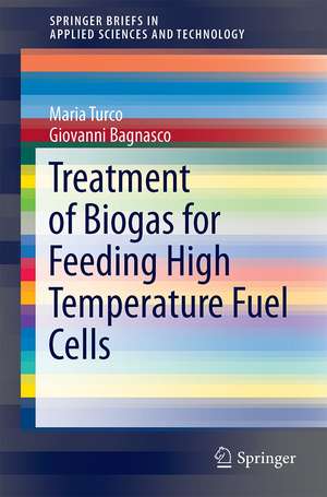 Treatment of Biogas for Feeding High Temperature Fuel Cells: Removal of Harmful Compounds by Adsorption Processes de Maria Turco