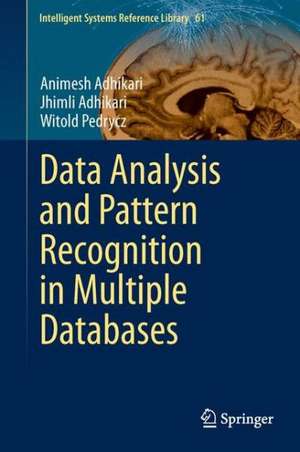 Data Analysis and Pattern Recognition in Multiple Databases de Animesh Adhikari