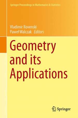 Geometry and its Applications de Vladimir Rovenski