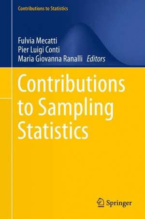 Contributions to Sampling Statistics de Fulvia Mecatti