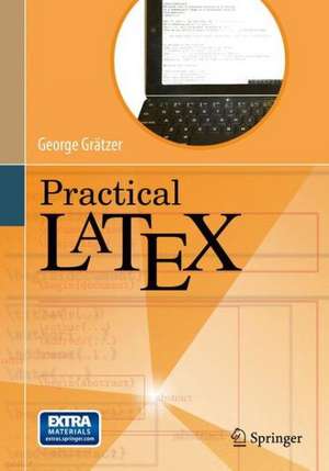 Practical LaTeX de George Grätzer