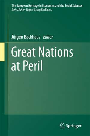 Great Nations at Peril de Jürgen Backhaus