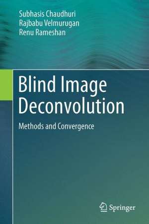 Blind Image Deconvolution: Methods and Convergence de Subhasis Chaudhuri