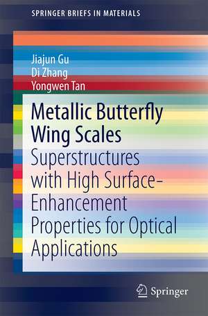 Metallic Butterfly Wing Scales: Superstructures with High Surface-Enhancement Properties for Optical Applications de Jiajun Gu