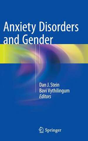 Anxiety Disorders and Gender de Dan J. Stein