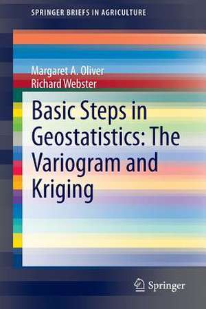 Basic Steps in Geostatistics: The Variogram and Kriging de Margaret A. Oliver