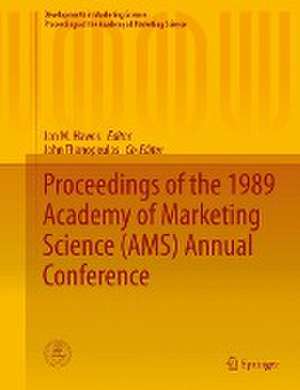 Proceedings of the 1989 Academy of Marketing Science (AMS) Annual Conference de Jon M. Hawes