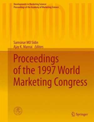 Proceedings of the 1997 World Marketing Congress de Samsinar MD Sidin