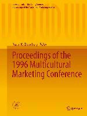 Proceedings of the 1996 Multicultural Marketing Conference de Pravat K. Choudhury