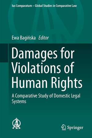 Damages for Violations of Human Rights: A Comparative Study of Domestic Legal Systems de Ewa Bagińska