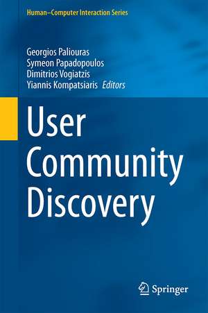 User Community Discovery de Georgios Paliouras