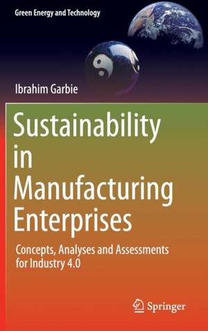 Sustainability in Manufacturing Enterprises: Concepts, Analyses and Assessments for Industry 4.0 de Ibrahim Garbie