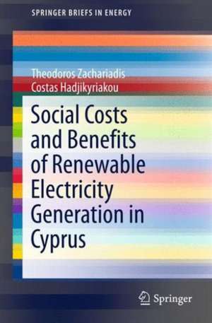 Social Costs and Benefits of Renewable Electricity Generation in Cyprus de Theodoros Zachariadis