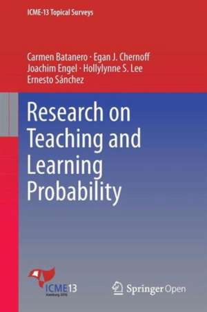 Research on Teaching and Learning Probability de Carmen Batanero