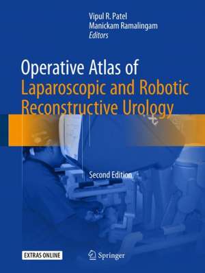 Operative Atlas of Laparoscopic and Robotic Reconstructive Urology: Second Edition de Vipul R. Patel