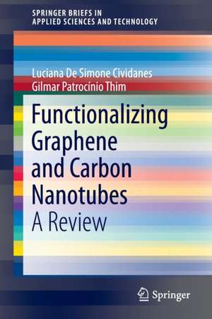 Functionalizing Graphene and Carbon Nanotubes: A Review de Filipe Vargas Ferreira